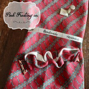 Scrunchies made from Vintage Hermes fabric! One of a kind hand sewn!